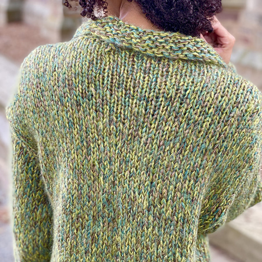 Plymouth Yarn Woman's Jacket Cardigan Knitting Pattern