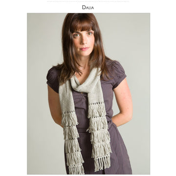 Classic Elite Yarns Dalia Scarf Knitting Pattern