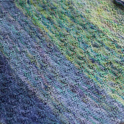 Koigu Color Ramp Cowl/Capelet Knitting Pattern