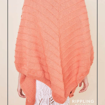 Paintbox Yarns Rippling Shawl Knitting Pattern