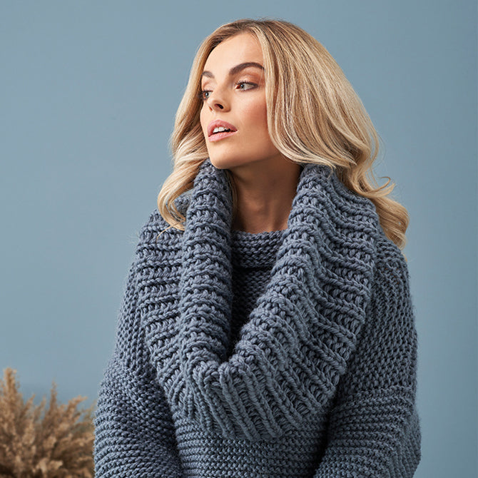 Rowan 07 Snood Cowl Knitting Pattern