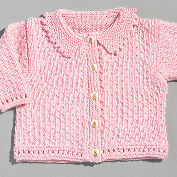 Valley Yarns Sweet Sabina Child's Cardigan Knitting Pattern