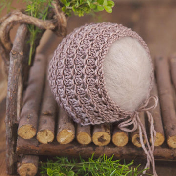 Newborn Knit Bonnet Pack One