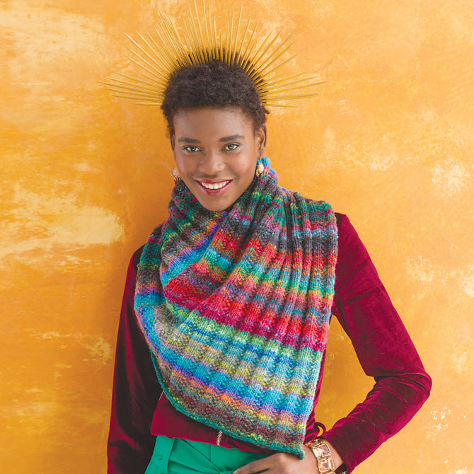 Noro 1309 Cowl Knitting Pattern