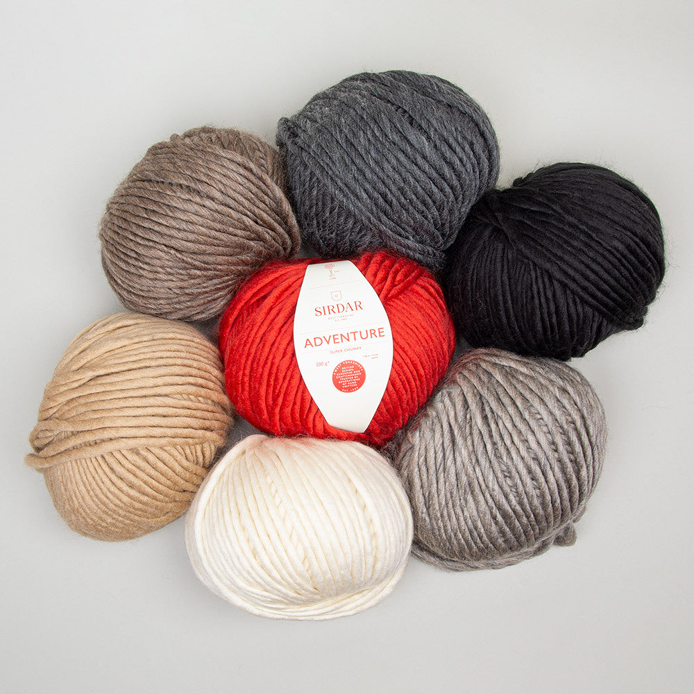 Sirdar Adventure Yarn - Acrylic Super Chunky