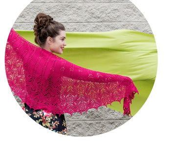 Twist Collective Gloxinia Wrap Knitting Pattern