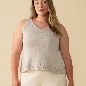 Jolie Top in Berroco Iris Knitting Pattern