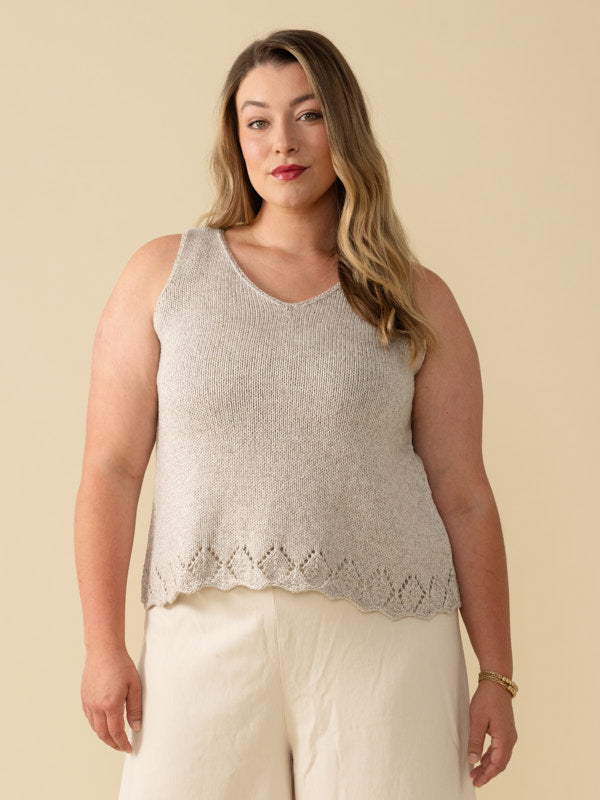 Jolie Top in Berroco Iris Knitting Pattern