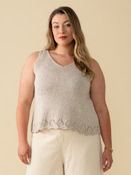 Jolie Top in Berroco Iris Knitting Pattern