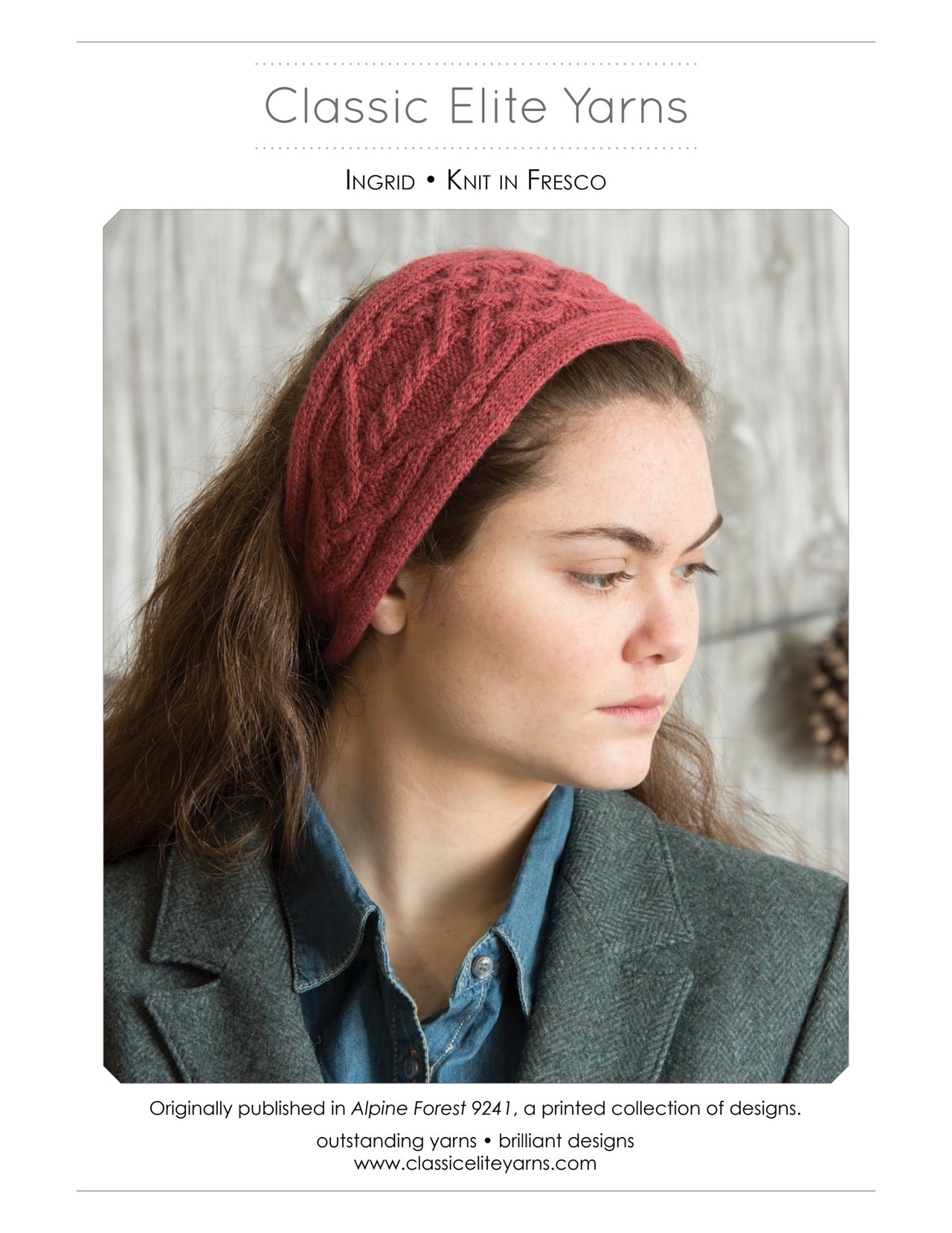 Classic Elite Yarns Ingrid Accessory Knitting Pattern