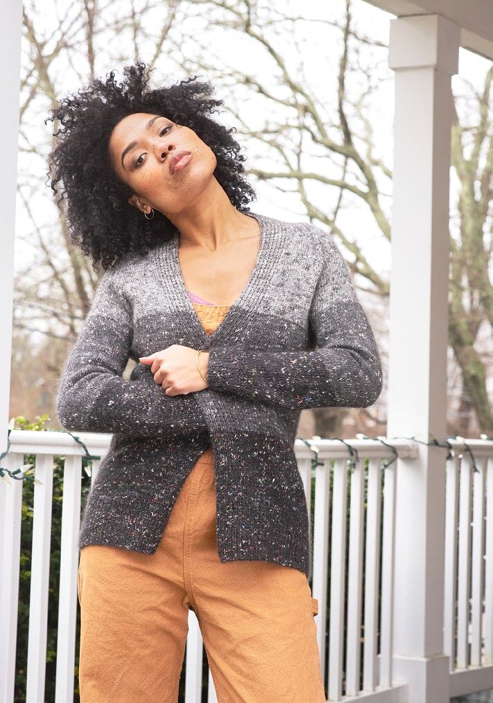 Berroco Pinora Cardigan Knitting Pattern