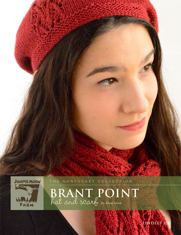 Brant Point Hat and Scarf Knitting Pattern
