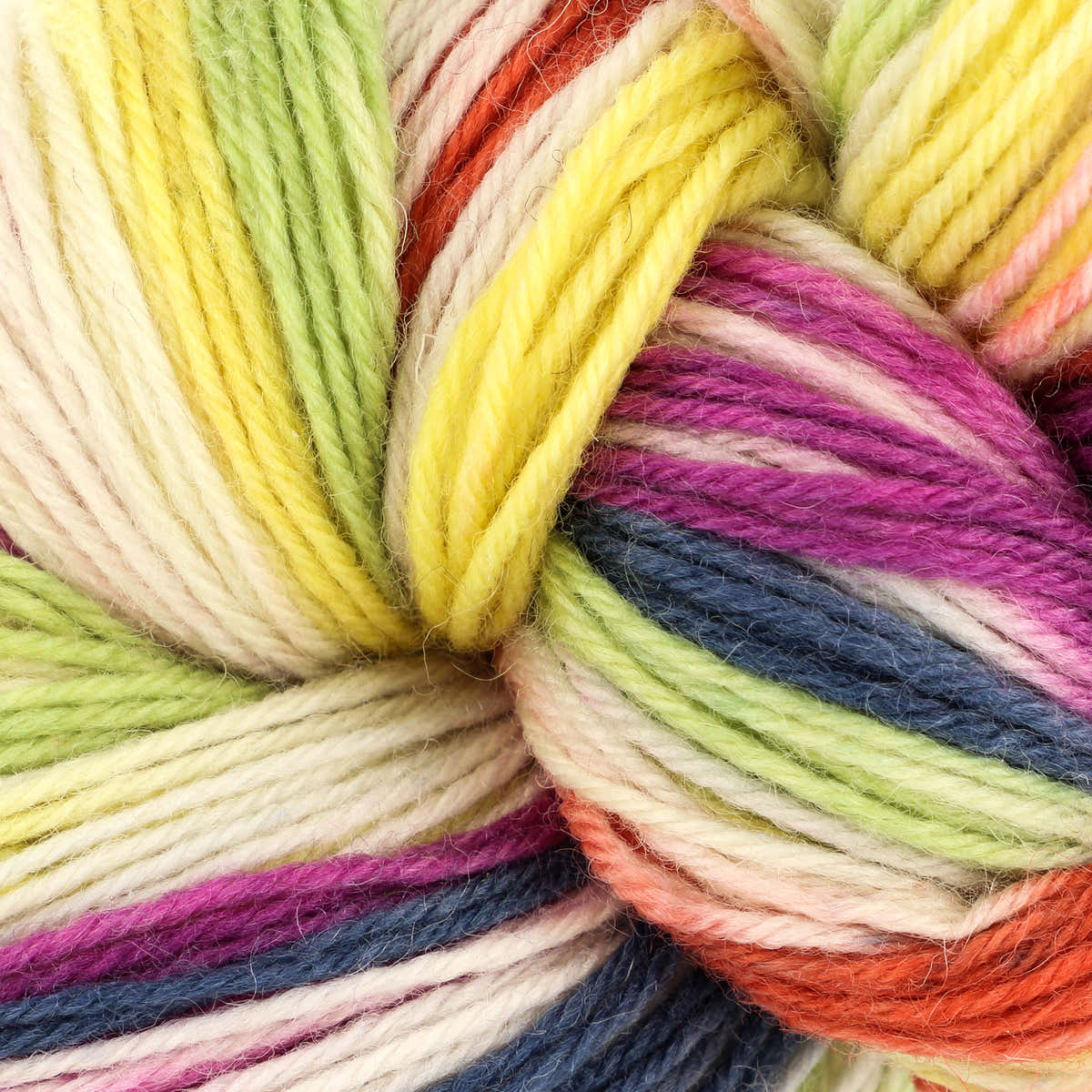 Lana Grossa Meilenweit Rainbow Hand Dyed Yarn - Merino Wool Sport