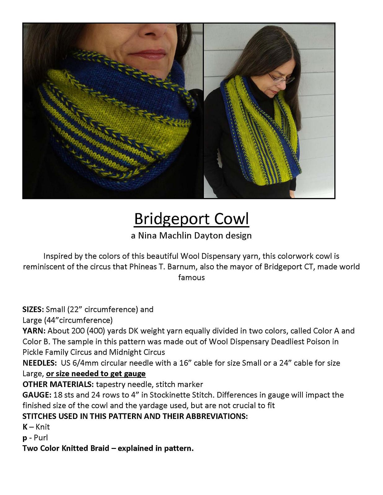 Bridgeport Cowl