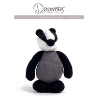 Deramores Woodland Creatures Barry the badger Knitting