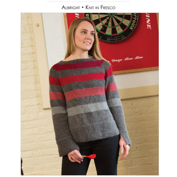 Classic Elite Yarns Albright Jumper Knitting Pattern