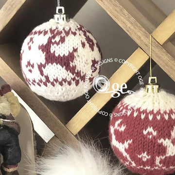 Nordic Inspired Christmas Baubles