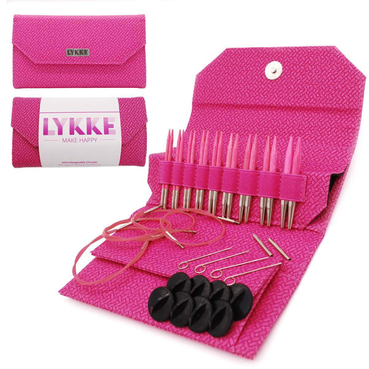 Lykke Blush 3.5" Interchangeable Set Magenta Baske