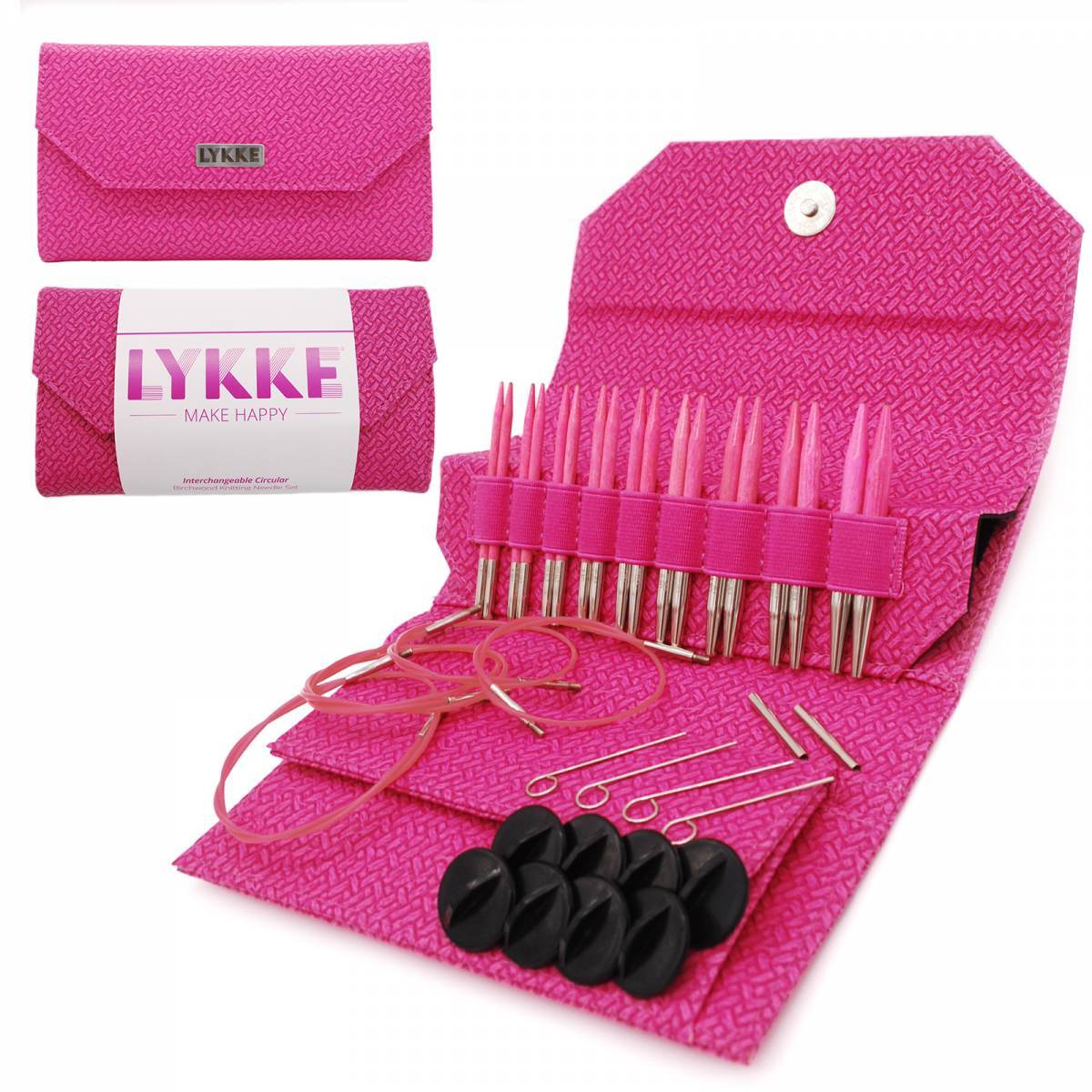 Lykke Blush 3.5" Interchangeable Set Magenta Baske