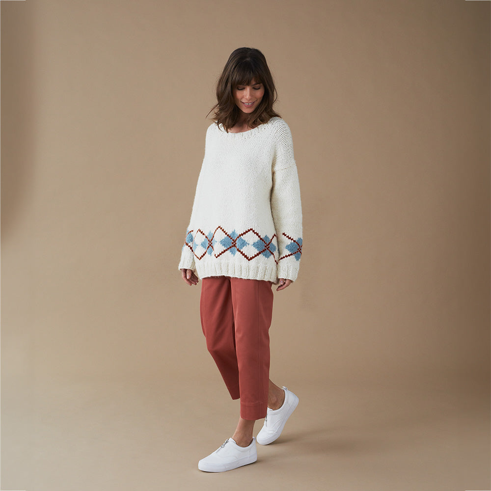 Debbie Bliss Skye Jumper Knitting Pattern