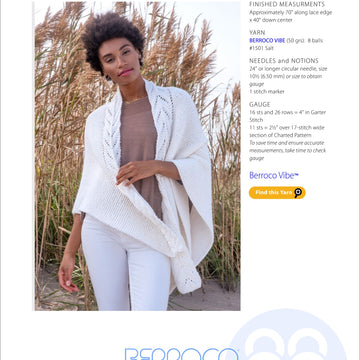 Berroco Peiros Wrap Knitting Pattern