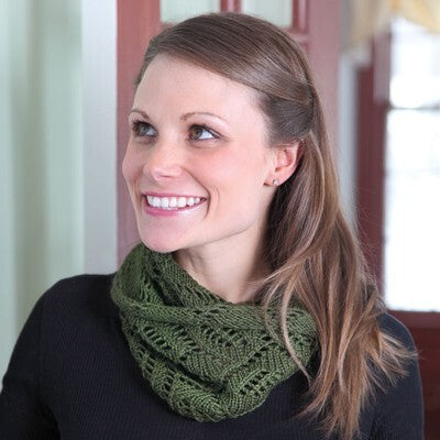 Valley Yarns Nemi Lace Cowl Knitting Pattern