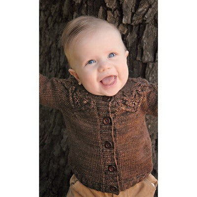 Coastal Kids Little Oak Cardigan Knitting Pattern