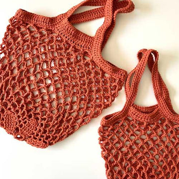 #346 Floral Mini Market Bag