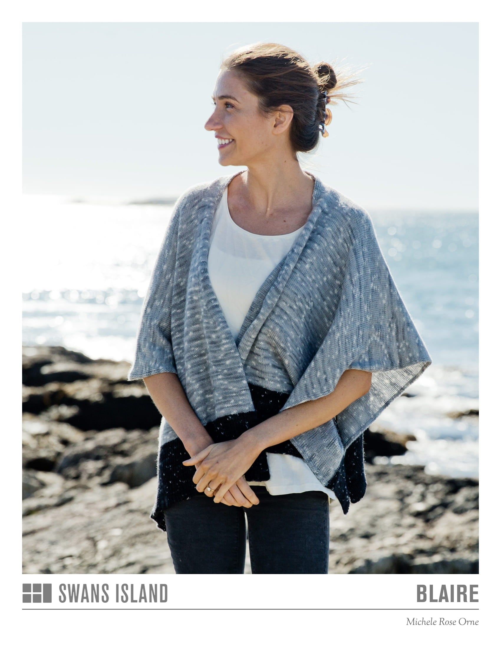 Swans Island Blaire Wrap Knitting Pattern