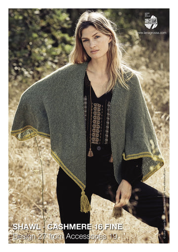 Lana Grossa 27 Shawl in Cashmere 16 Fine PDF