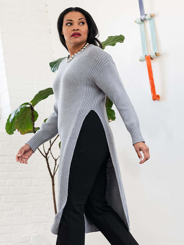 Pilaster Pullover Knitting Pattern