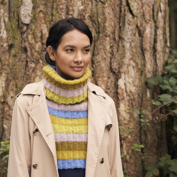 Hybrid Cowl Knitting Pattern