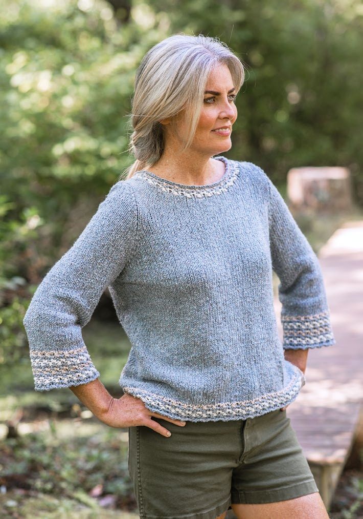 Remi Sweater Jumper Knitting Pattern