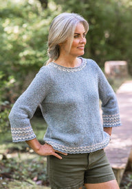 Remi Sweater Jumper Knitting Pattern