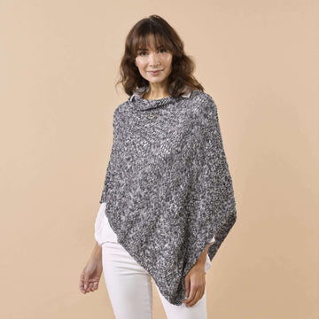 Tahki Yarns Corolla Poncho Knitting Pattern