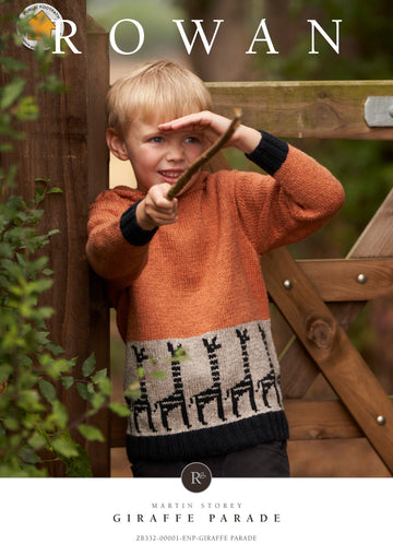 Giraffe Parade Sweater in Rowan Softyak DK - ZB332-00001-ENP - PDF