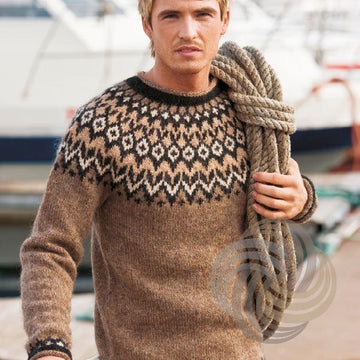Riddari Sweater Jumper Knitting Pattern