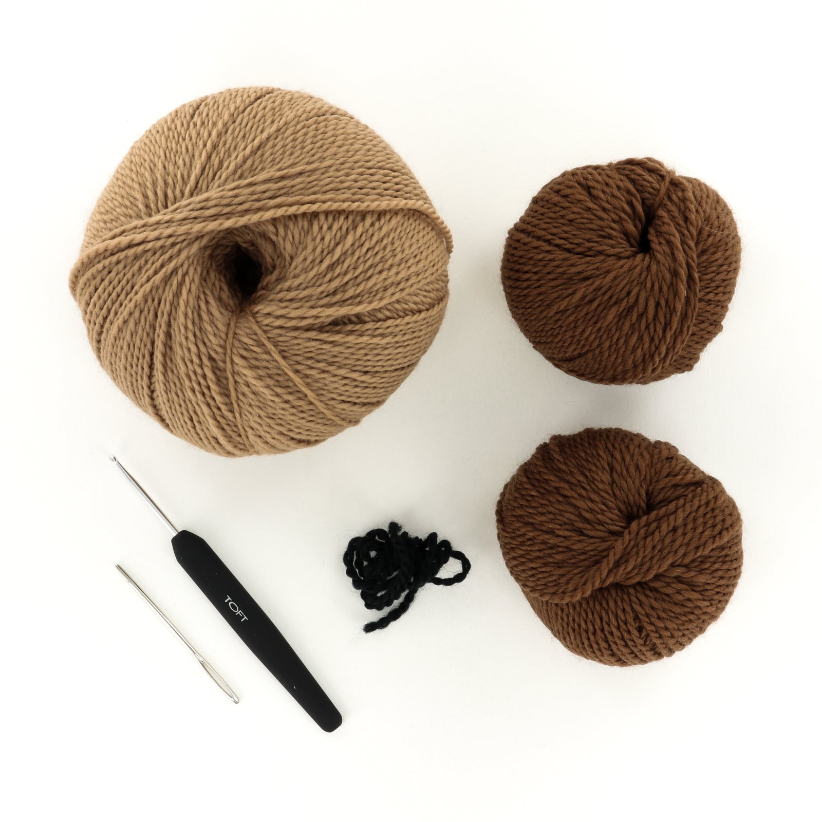 TOFT Animal Baby Booties Crochet Kit
