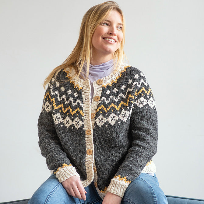 Berroco Robette Cardigan Knitting Pattern
