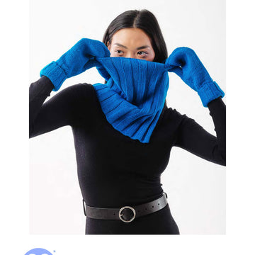 Essence Scarf and Gloves Knitting Pattern