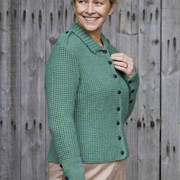 Debbie Bliss Rice Stitch Jacket Knitting Pattern