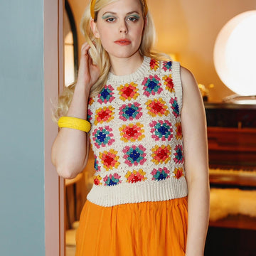 Kadinsky Squares tank top