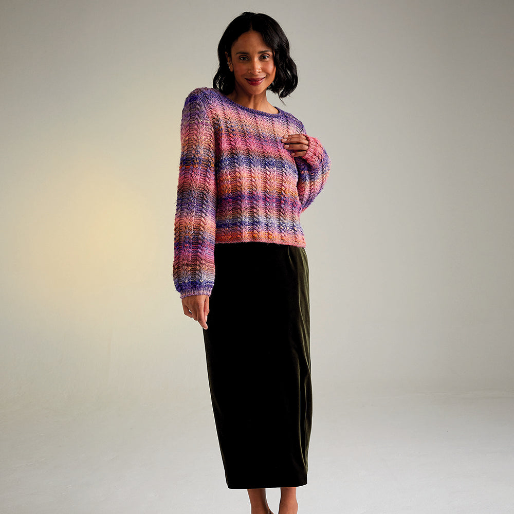Sirdar Sunset Orchard Sweater Jumper Knitting Pattern