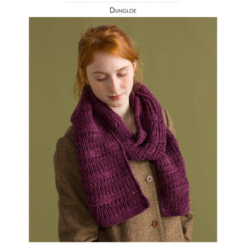 Classic Elite Yarns Dungloe Scarf Knitting Pattern