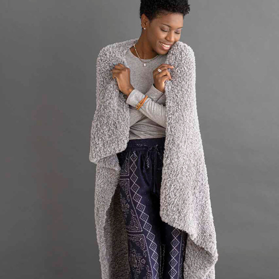 Knitting Fever Everly Throw Pattern