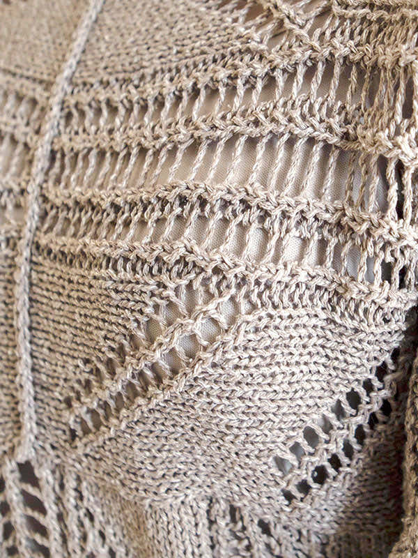 Zircon Lace Pullover Jumper Knitting Pattern