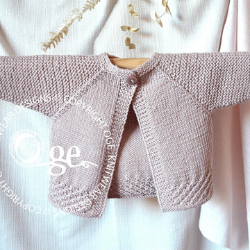 Maebry Top down cardigan - P152