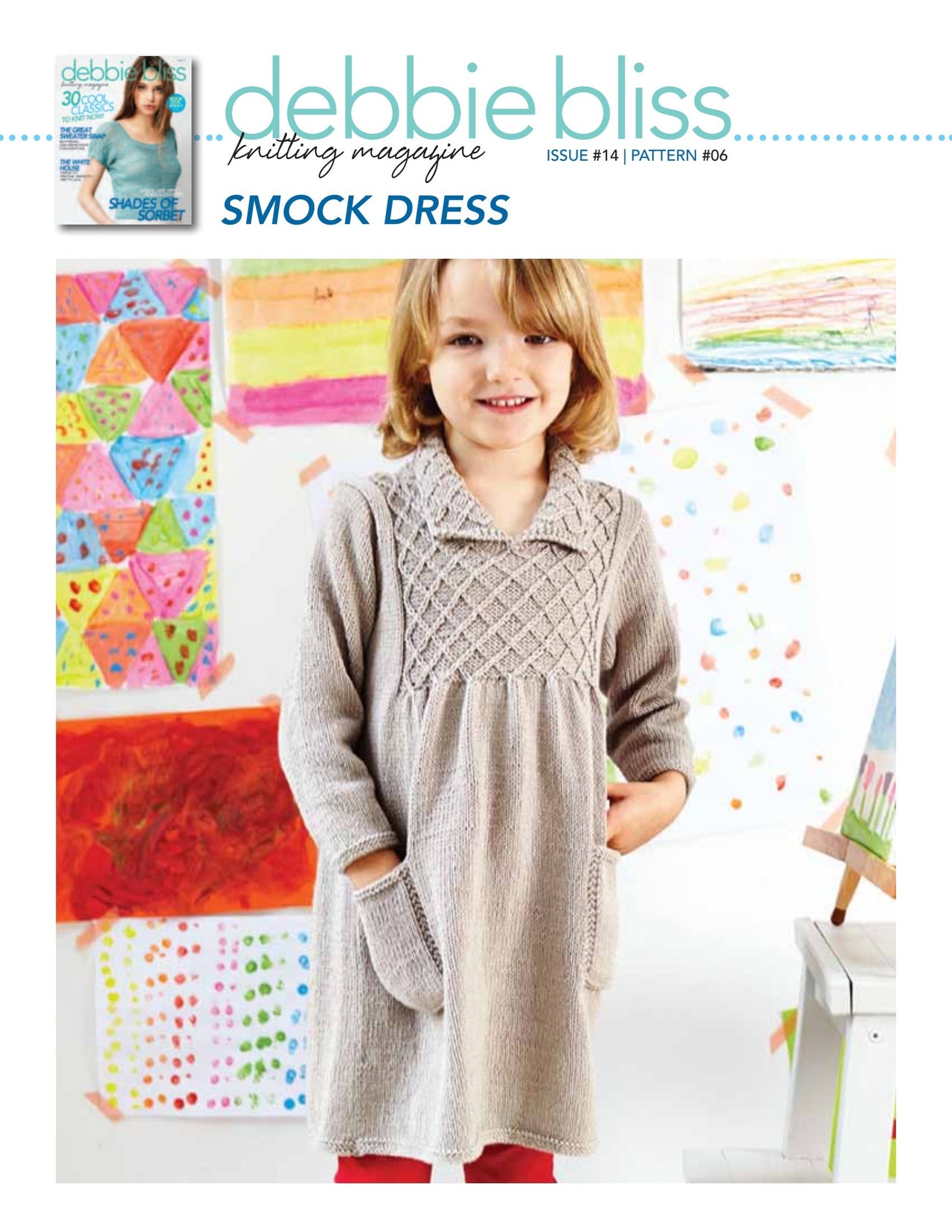 Debbie Bliss Smock Dress PDF