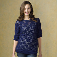 Valley Yarns Boothbay Lace Pullover Knitting Pattern