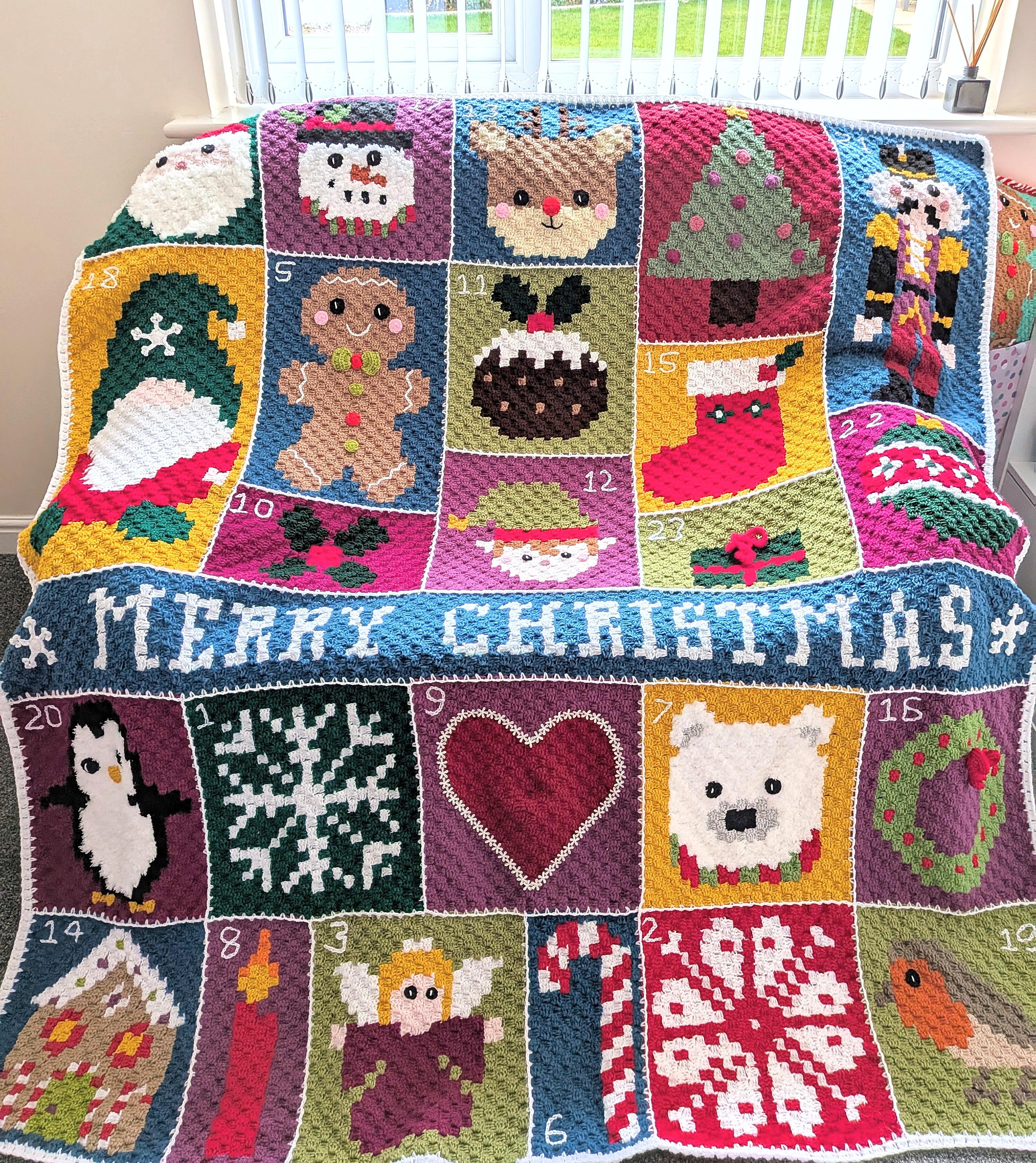 Mega Christmas Advent Blanket